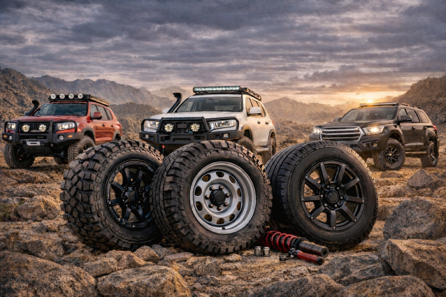 Best Wheel and Tyre Packages for 4x4 Vehicles