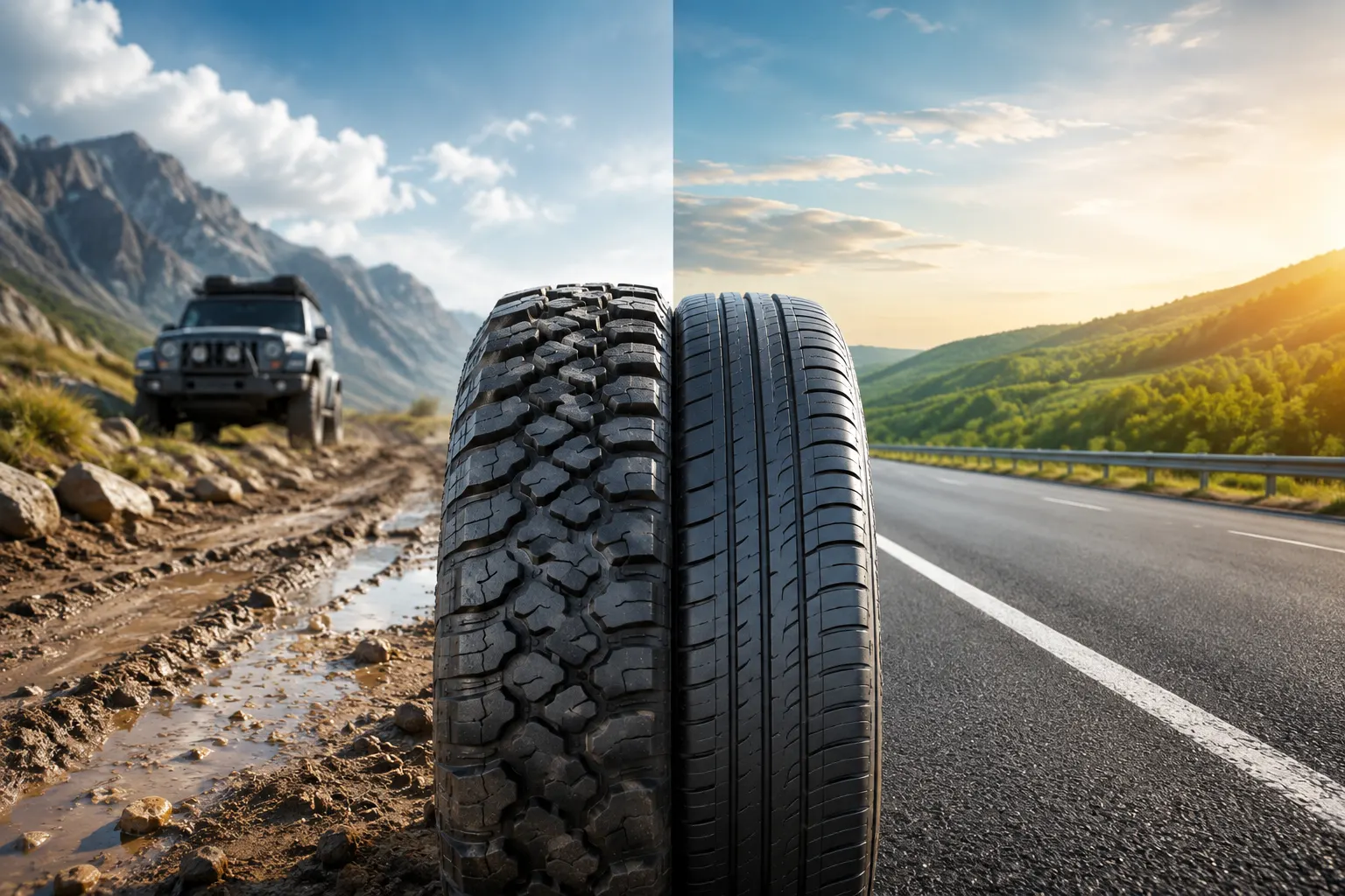 All-Terrain vs Highway Tyres: Which Is Right for Your Drive?