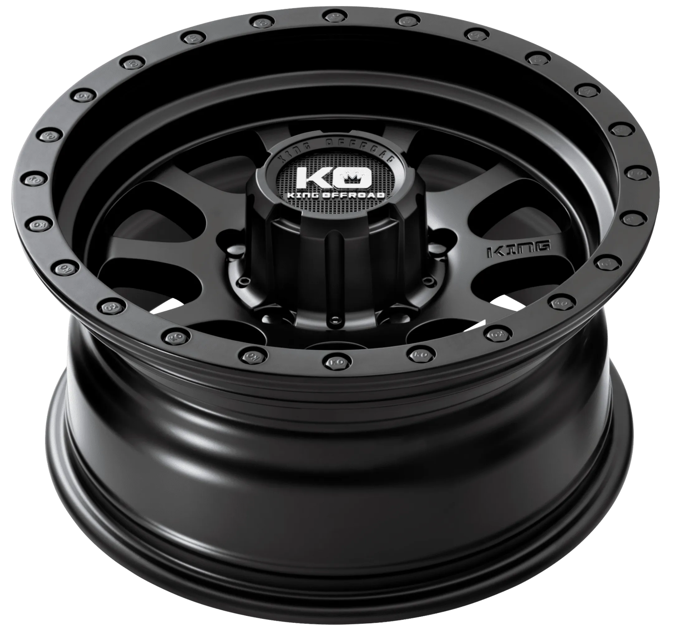 King Hurricane Alloy Wheels Satin Black